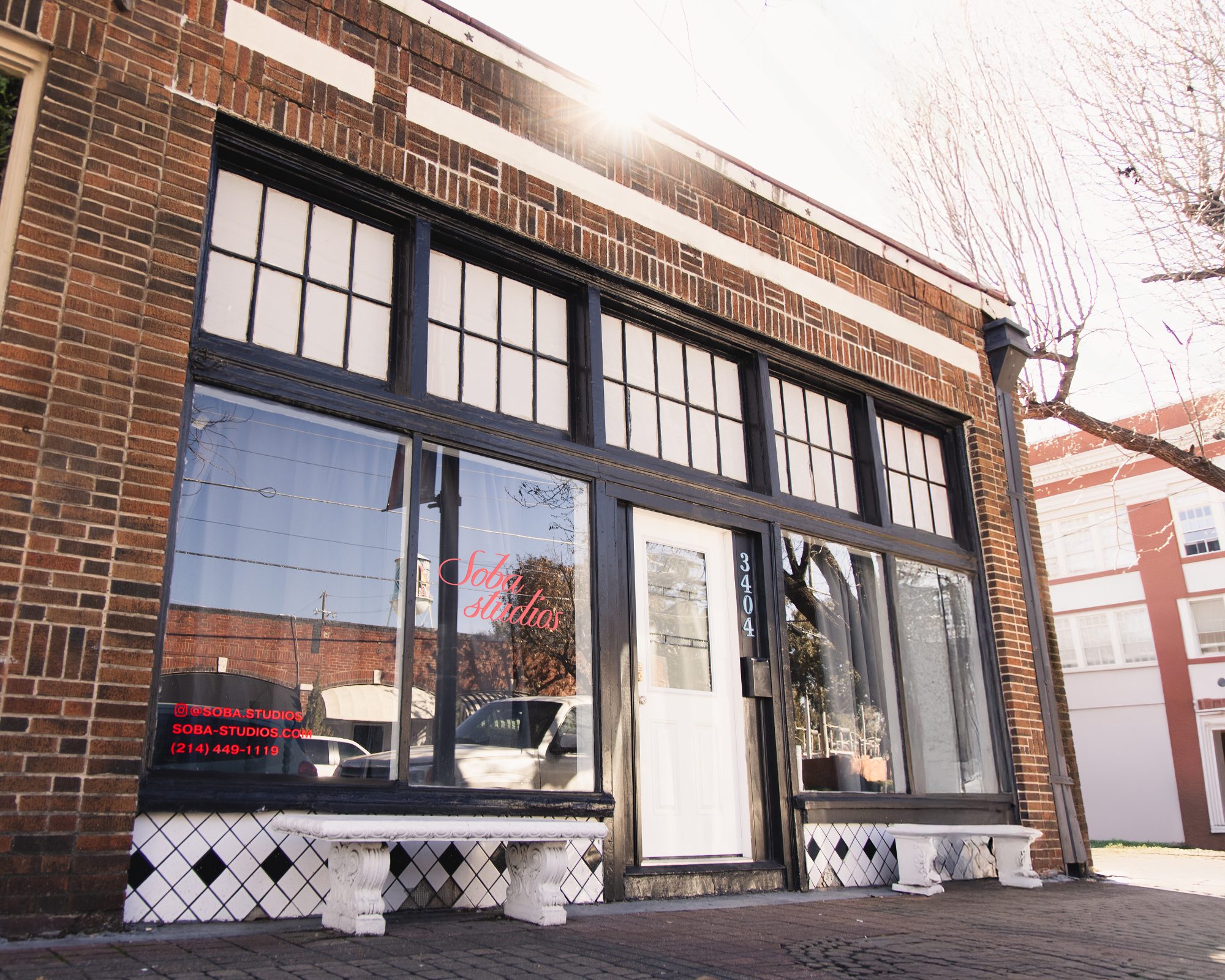 The Soba Studios storefront